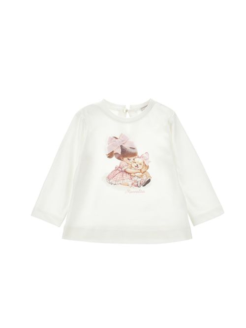 T-shirt, bambina, logata. MONNALISA | 39F602 60050001